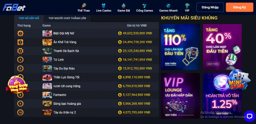 Hình ảnh đa dạng các trò chơi tại 68gb win bao gồm cá cược thể thao, casino, bắn cá và nổ hũ